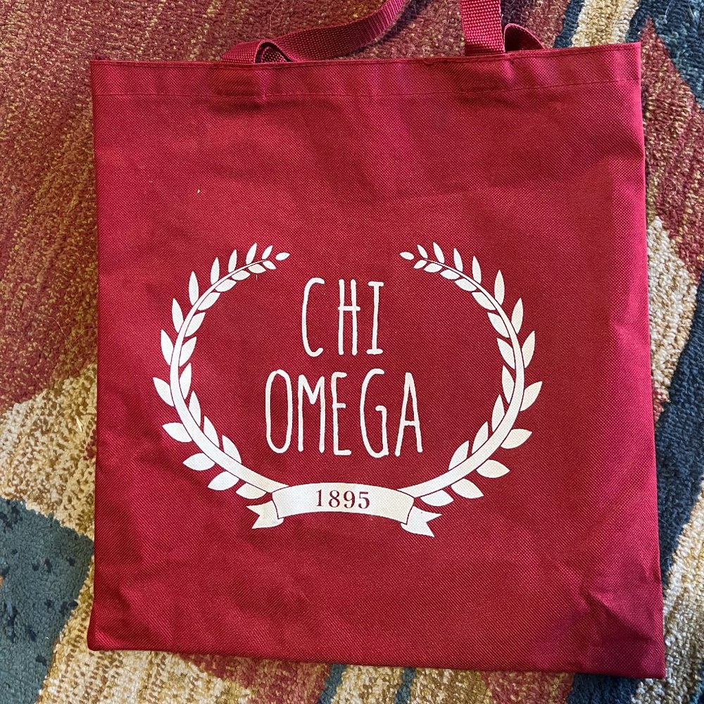 Chi Omega Tote Bag